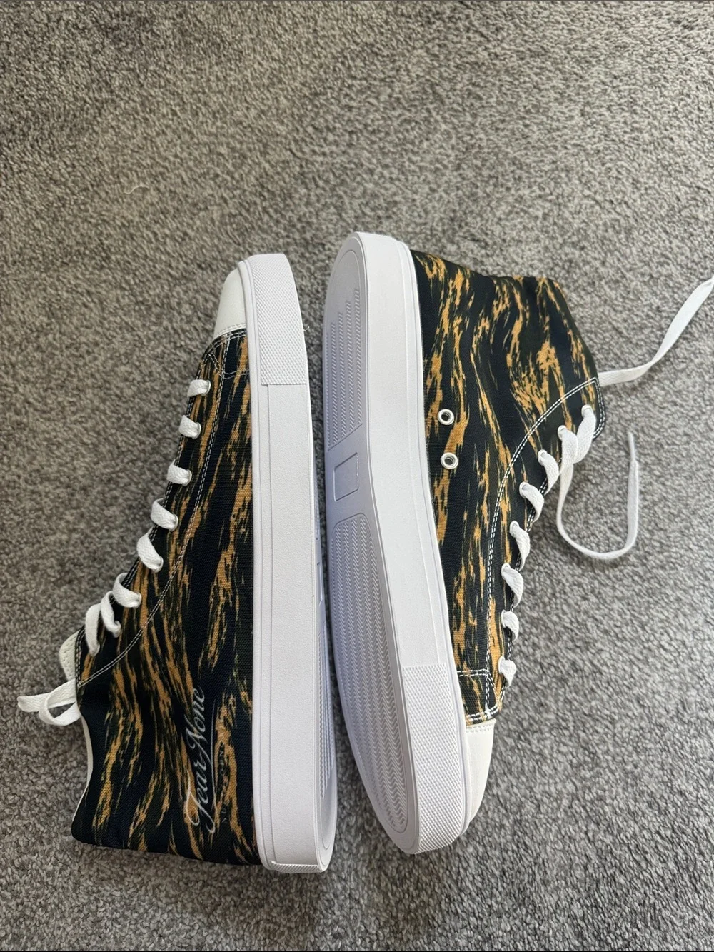 Fear None Maculae Ferōx® High Top Canvas Shoes
